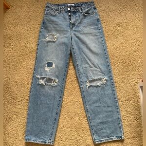 Forever 21 Premium Denim Distressed Jeans - Size 24